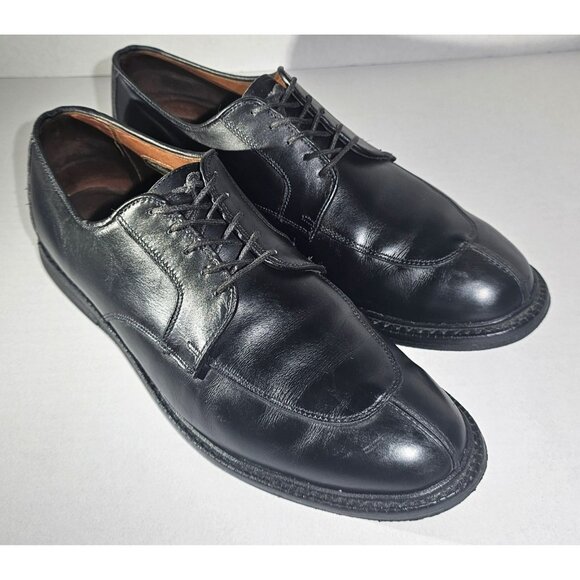 Allen Edmonds  Ashton Black Leather Split Toe Comfort Orthotic Oxford Shoe Sz11 main image 7